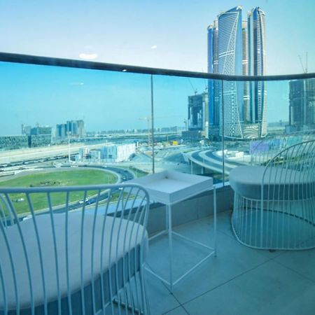 Elegant 2Br View With Rooftop Pool The Bay 迪拜 外观 照片