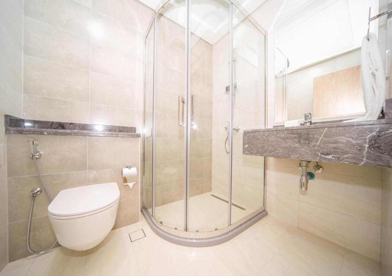Elegant 2Br View With Rooftop Pool The Bay 迪拜 外观 照片